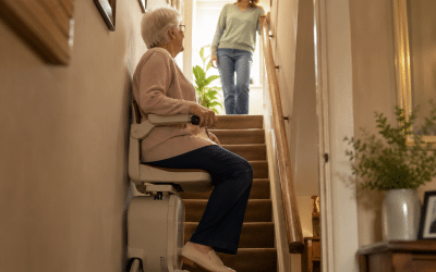 Cadira pujaescales: es pot instal·lar en una escala estreta?