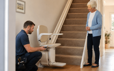 Cadira pujaescales: passos i temps per instal·lar-la a casa